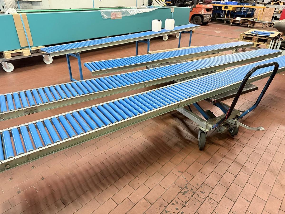 Used 2013 Schunk Rollenbahn mit Schwerkraft