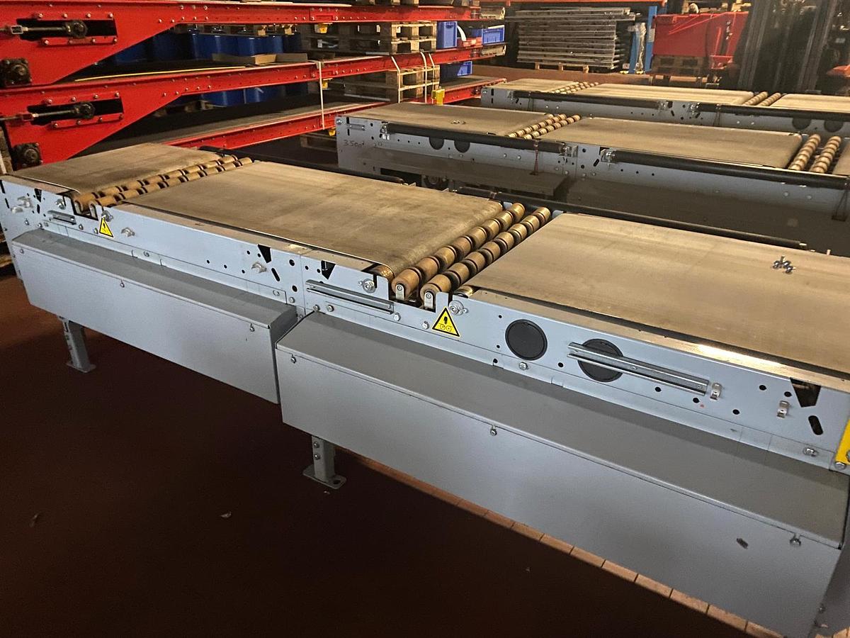 Used VanderLande Gurtförderer/Förderband/Gurtband 3500x1180 inklusive Motor mit Pneumatic Energy