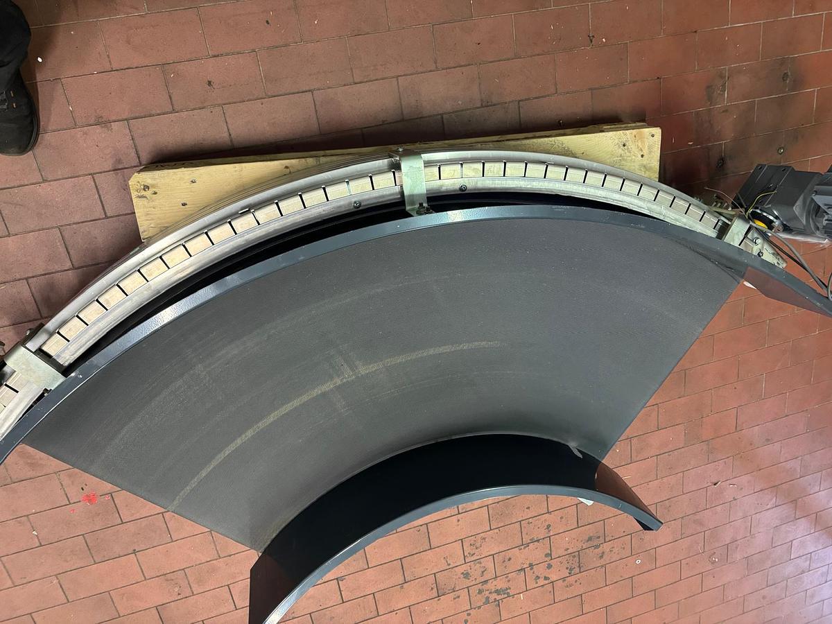 Used 2020 Transnorm Kurvengurtbandförderer, Gurtbandkurve 90 Grad