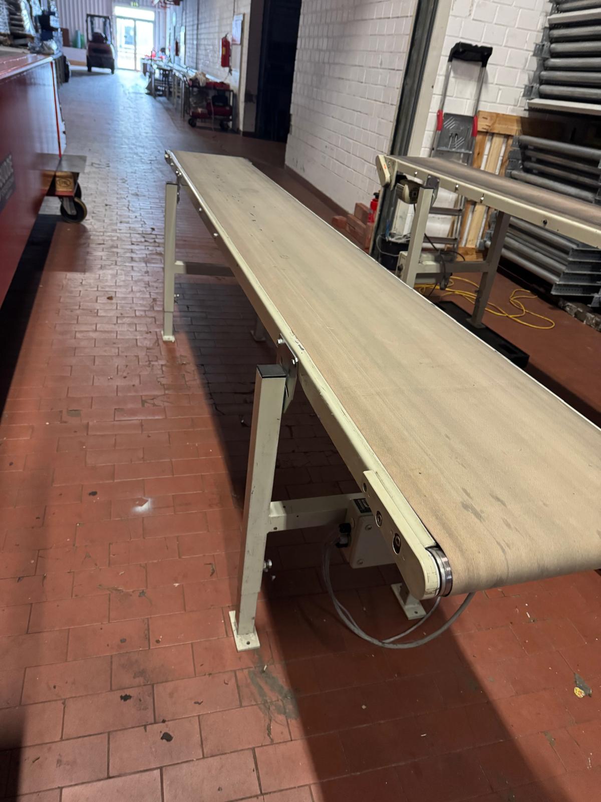 Used Schunk Fördertechnik GmbH Gurtbandförderer, Förderband, 3050 mm