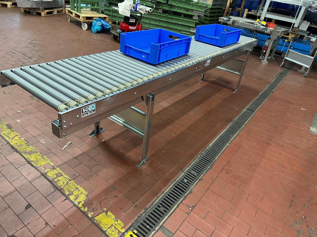 Used 2016 Soco System Rollenbahn/Rollen-/Förderbahn mit Antrieb