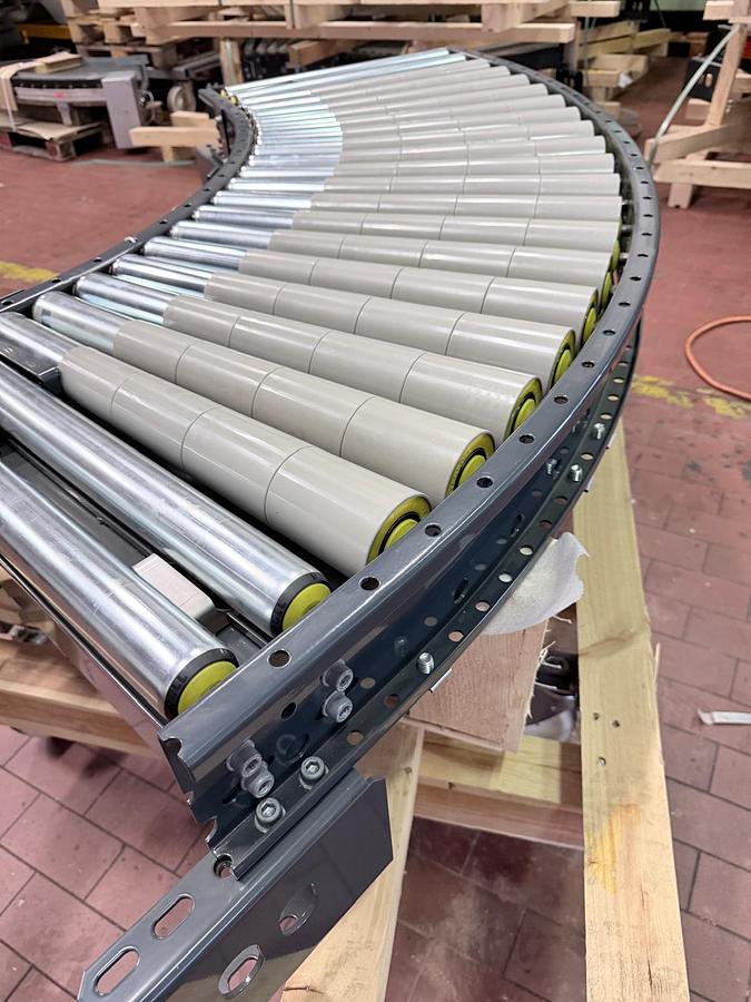 Used 2023 Vanderlande Kurve, Förderkurve 70 Grad, Rollenbahn-Kurve mit Antrieb
