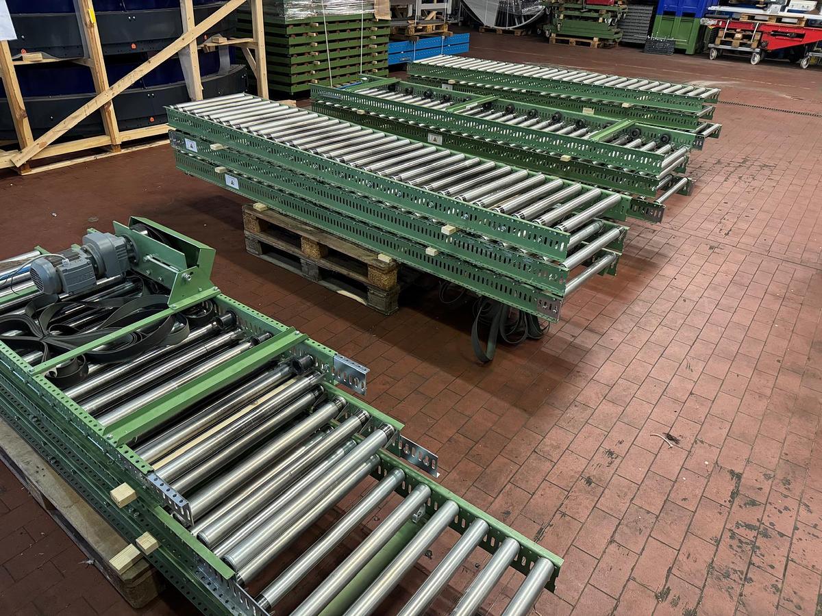 Used 2013  Rollenbahn/Rollen/Förderbahn mit Flachriemen Antrieb