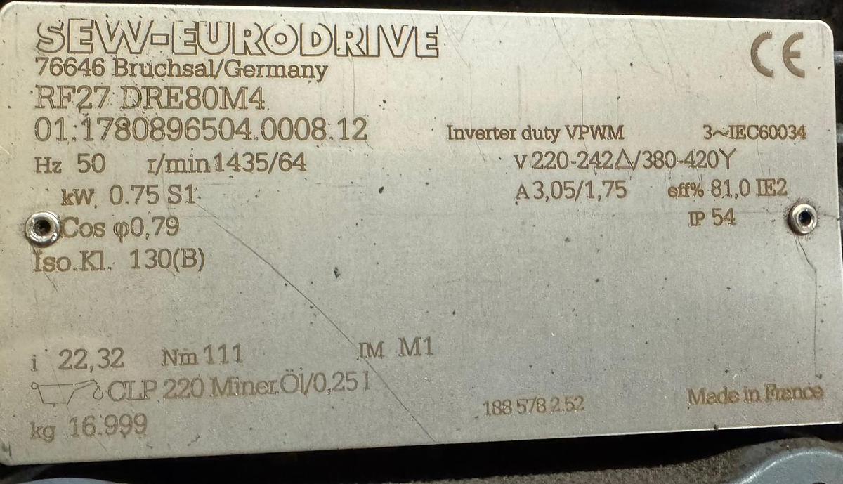 Used 2011 Trapo Gurtbandförderer/Gurförderer/Förderband ca. 180 Meter