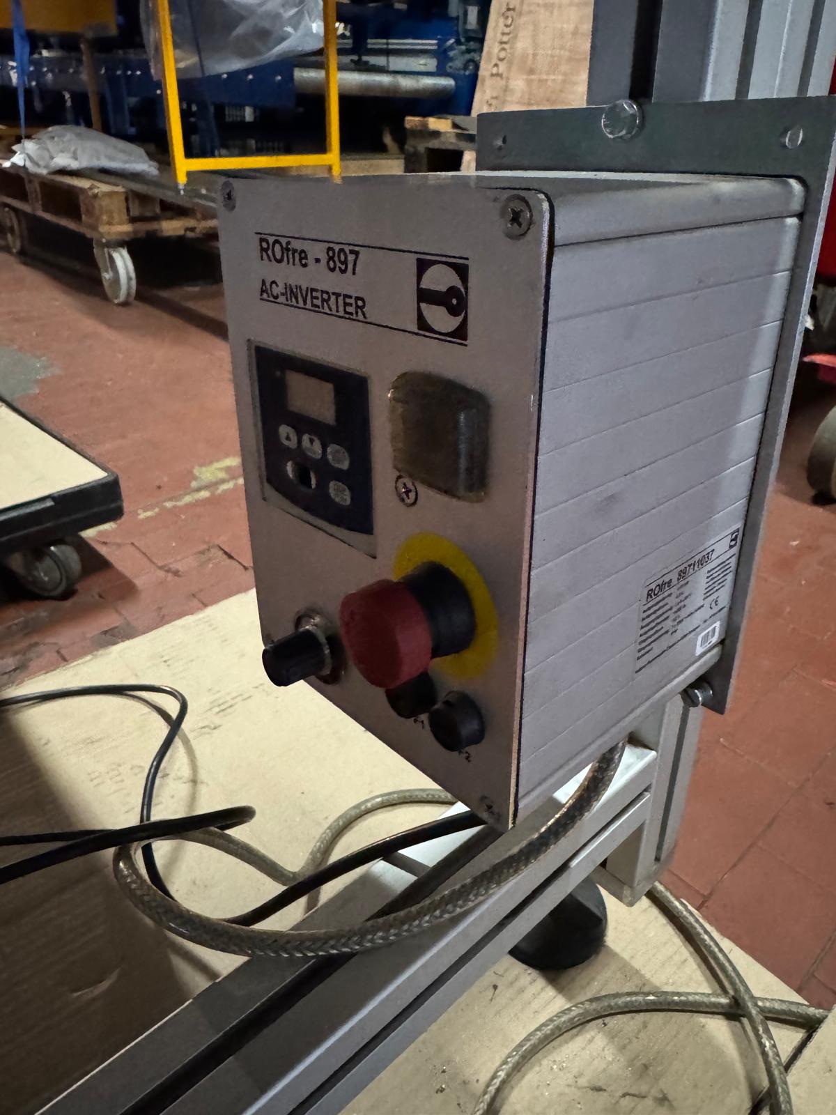 Used Schunk Fördertechnik GmbH, 2060 mm Gurtbandförderer, Gurtband, Förderband