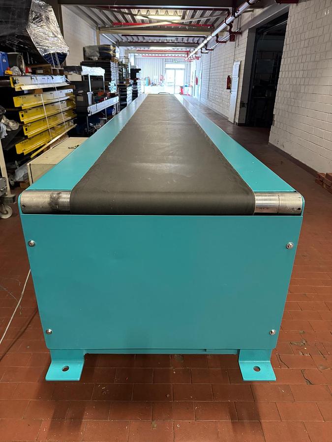 Used Podner Teleskopgurtförderer/Gurtbandförderer ca. 18 Meter lang