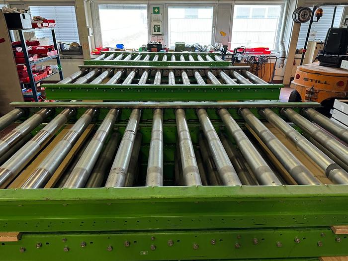 Gebraucht Gebhardt Gebhardt Palettenrollenbahn/ Rollenbahn/ Palettenfördertechnik mit Antrieb