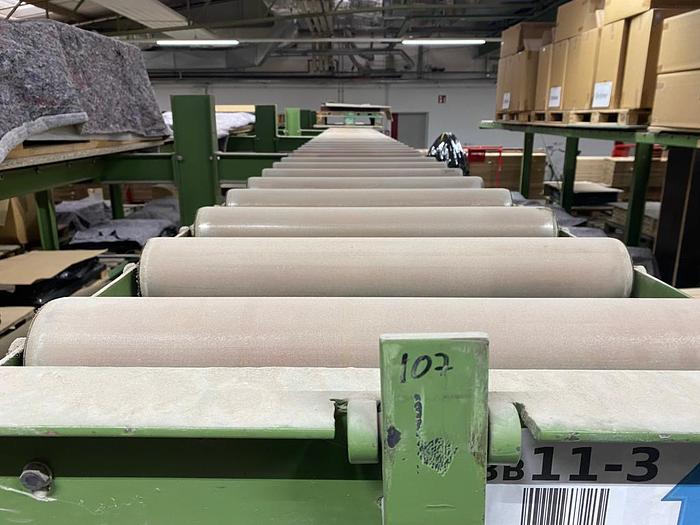 Gebraucht Rollenbahn/ Förderbahn/ Fördertechnik 1200 Meter