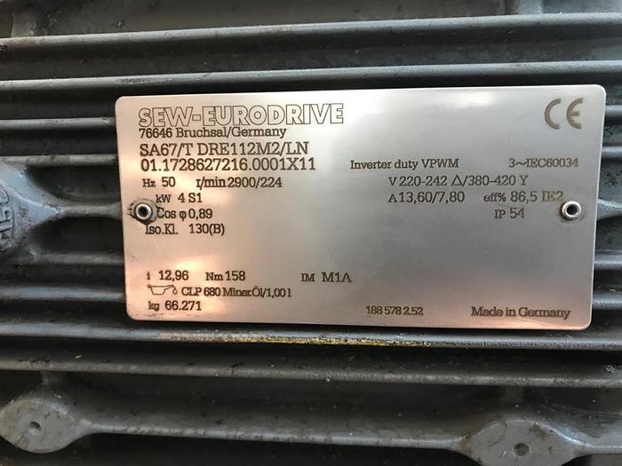 Gebraucht Budde Förderband/Gurtförderer/Gurtband