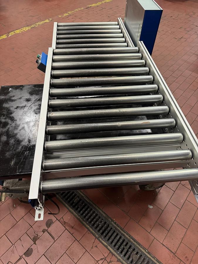 Used 2016 RBS Förderanlagen GmbH pneumatischer Heber inklusive Rollenbahn