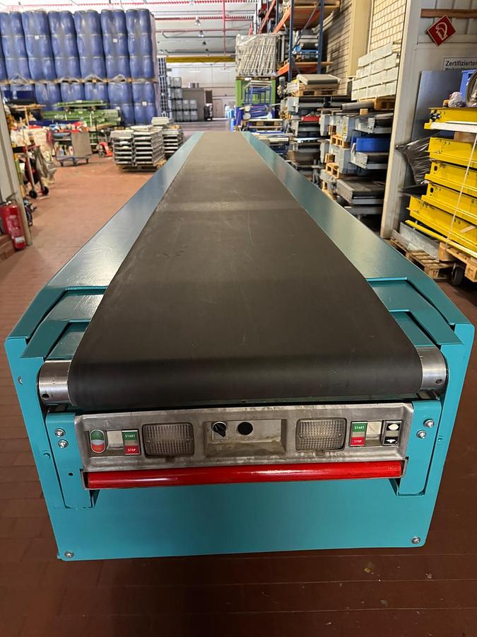 Used Podner Teleskopgurtförderer/Gurtbandförderer ca. 18 Meter lang