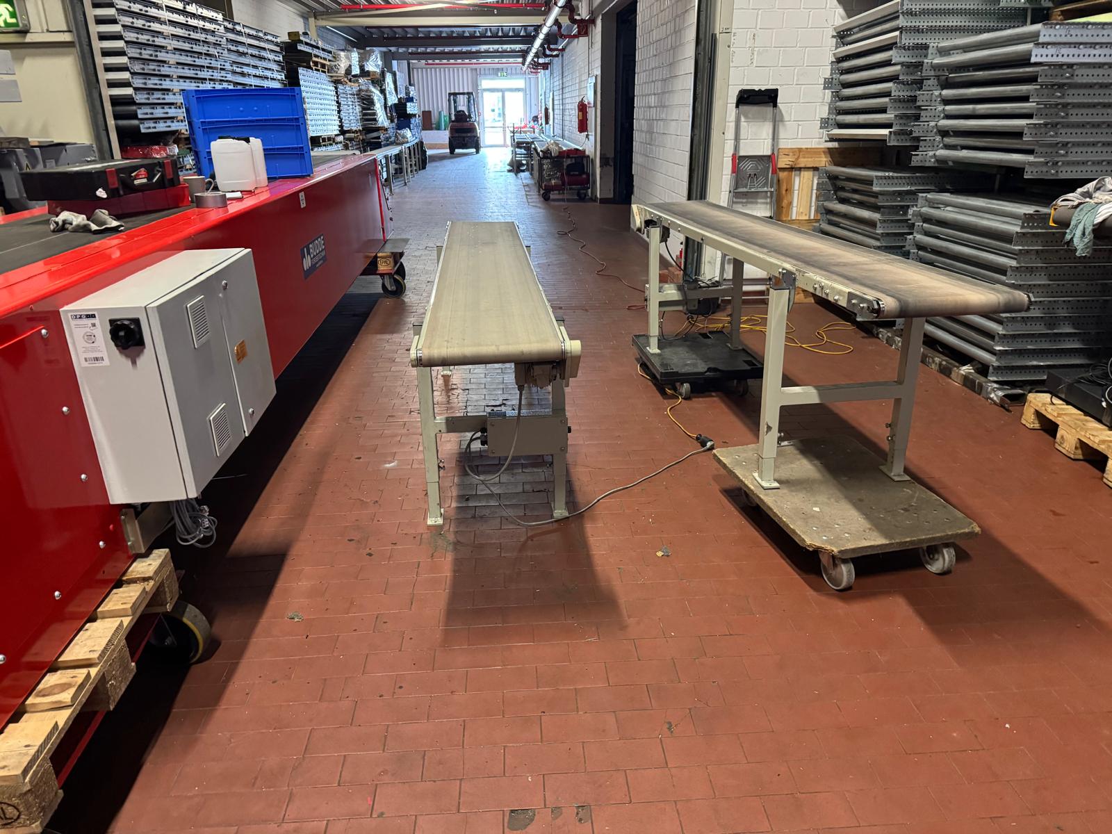 Used Schunk Fördertechnik GmbH Gurtbandförderer, Förderband, 3050 mm