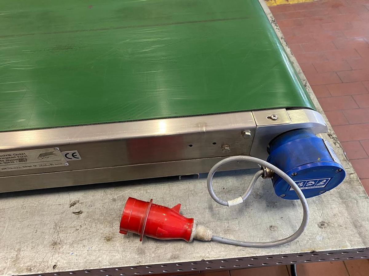 Used 1999 Transtechnik GmbH Gurtförderer/Förderband/Gurtbandförderer 110/600 mit Antrieb