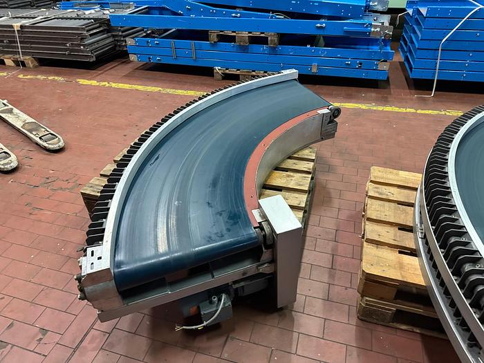 Used Transnorm Gurtförderer/ 90 Grad Kurve/ Förderband