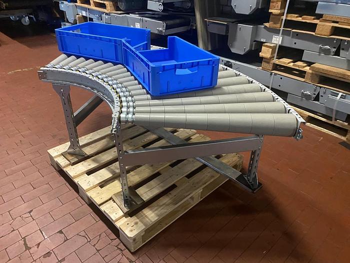 Gebraucht 2017 SSI Schäfer Rollenbahnkurve/ Kurvenförderer 90 Grad/ Rollenbahn