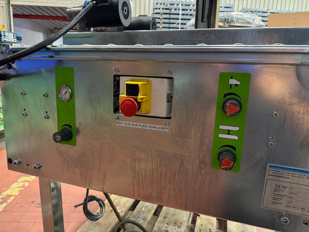 Used 2013 Soco System T55 Kartonverschließmaschine/Kartonverschließer