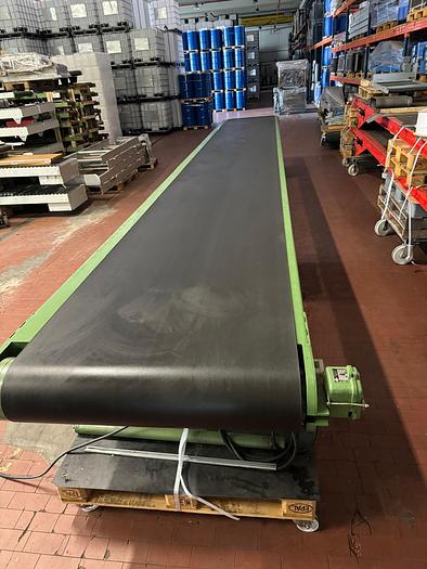 Gebraucht 8,12 Meter Förderband/ Gurtband/ Fördertechnik motorisiert