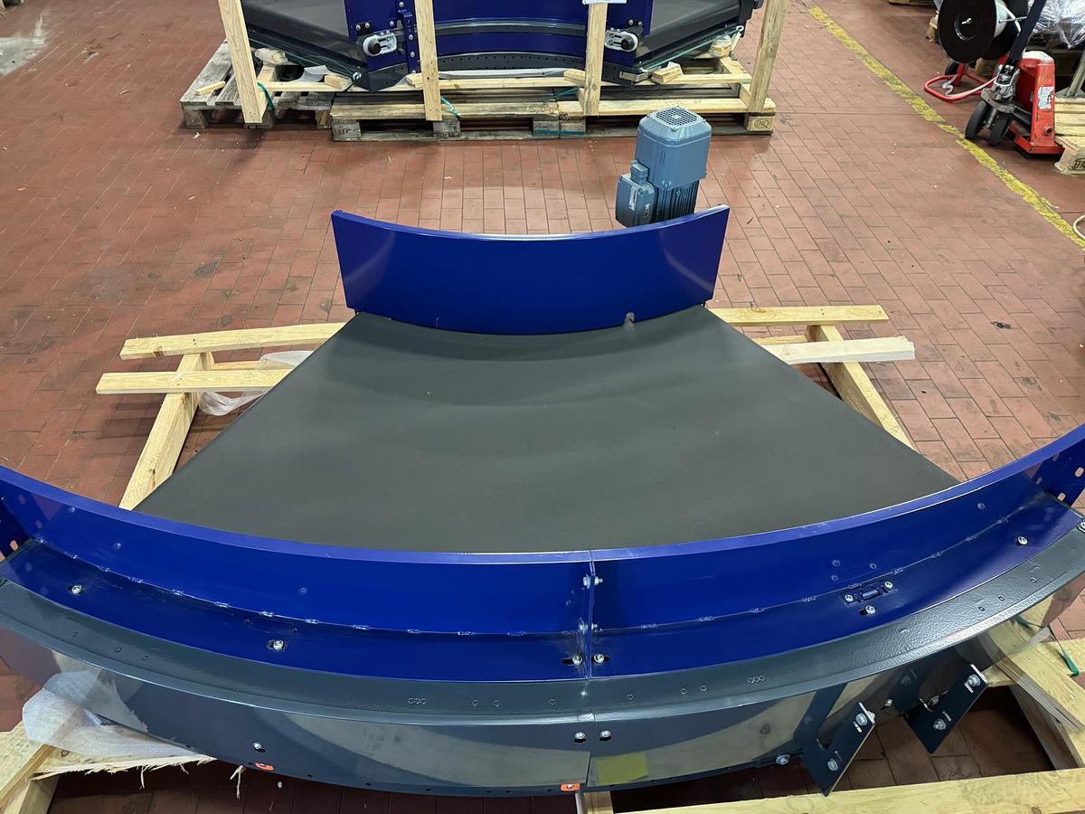 Used Vanderlande Gurtbandkurve 45 Grad 