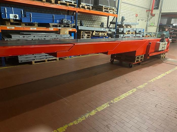 Gebraucht 2000 Caljan Hydraulik Teleskopförderer