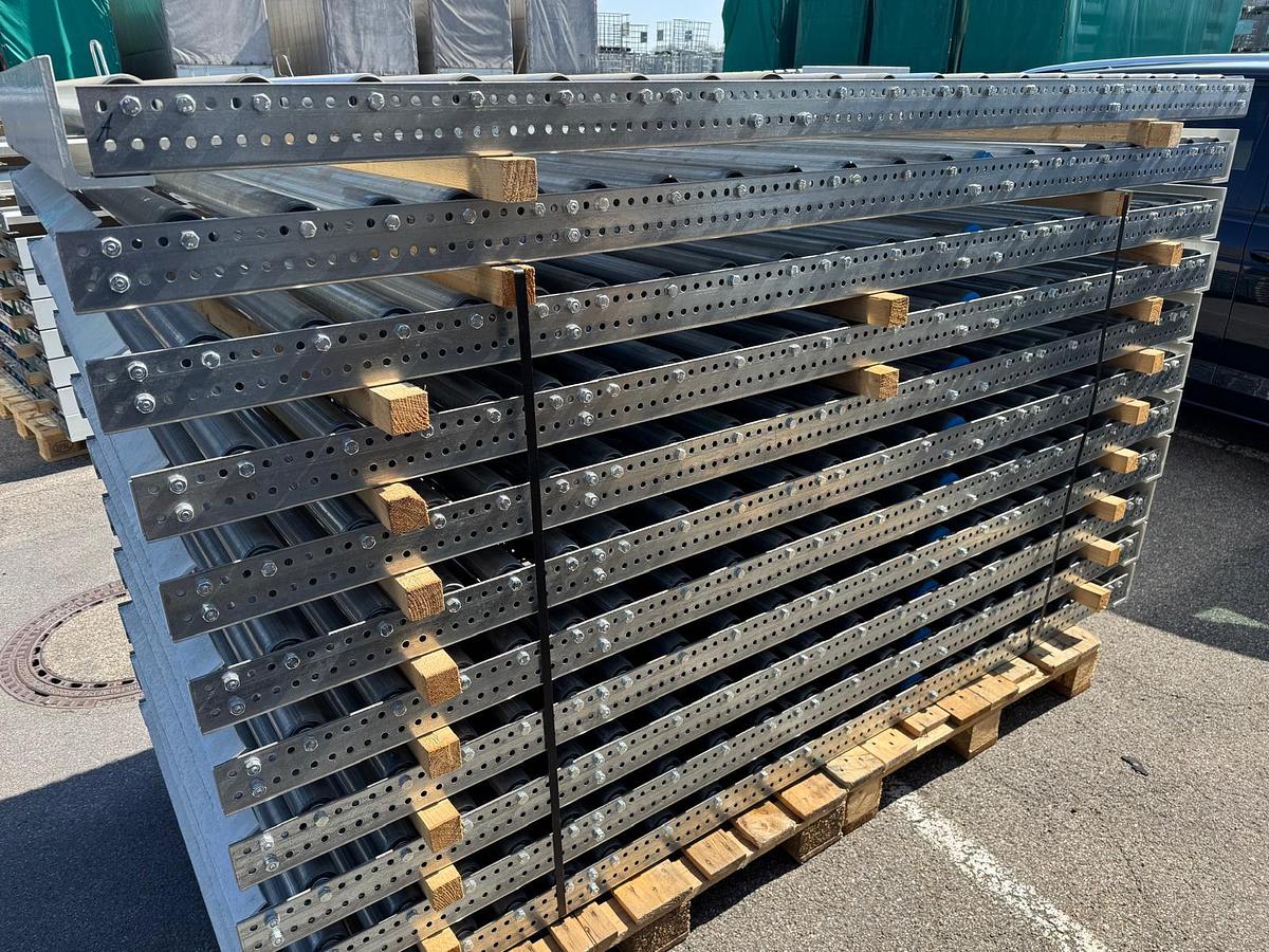 Used 2021 Rack-and-Roll Rollenbahn/Rollen/Förderbahn 2242 Laufmeter