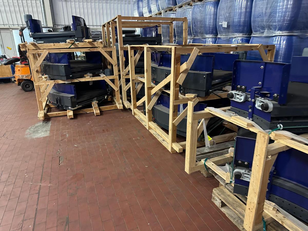 Used Vanderlande Gurtbandkurve 90 Grad - neuwertig - 