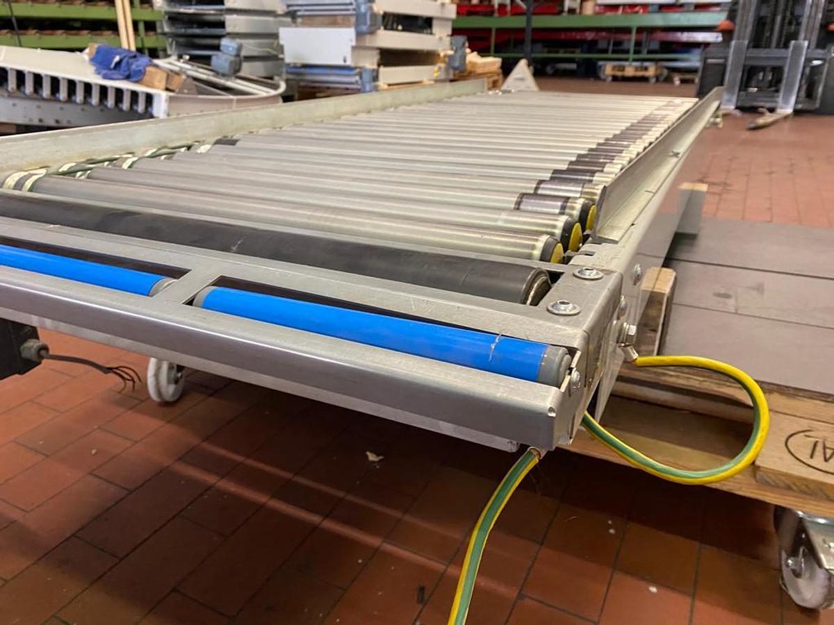 Used AMI Fördertechnik Rollenbahn mit Antrieb