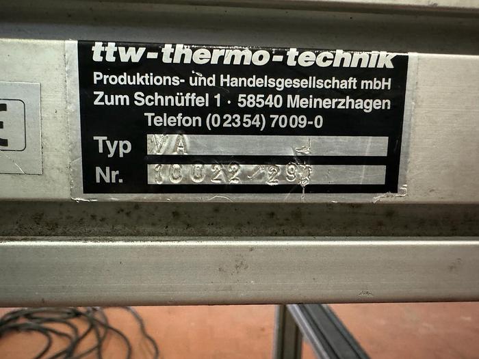 Gebraucht 2010 ttw-Thermo-Technik Gurtförderer/ Förderband/ Gurtband