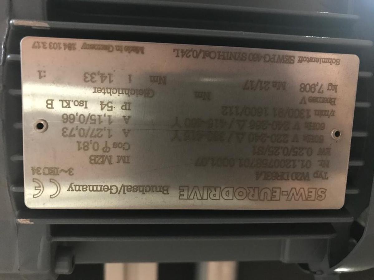 Used Interroll Durchgangsklappe, Klappelement RM8830