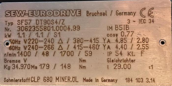 Gebraucht Claus Maschinenbau Palettenrollenbahn/ Rollenbahn/ Palettenfördertechnik