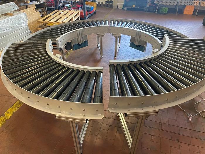 Gebraucht Rollenbahnkurve 90° SEW-Eurodrive Motor