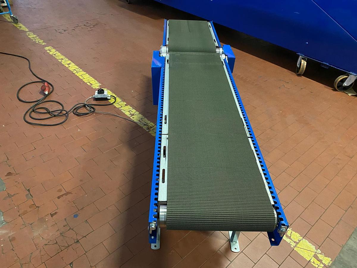 Used Steigband Gurtförderer Förderband Overbeck