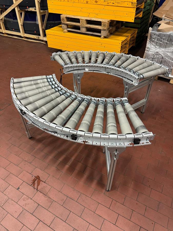 Used 2010 Schäfer Rollenbahnkurve/Rollen/90 Grad Kurve