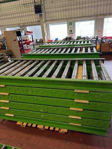 Gebraucht Gebhardt Gebhardt Palettenrollenbahn/ Rollenbahn/ Palettenfördertechnik mit Antrieb