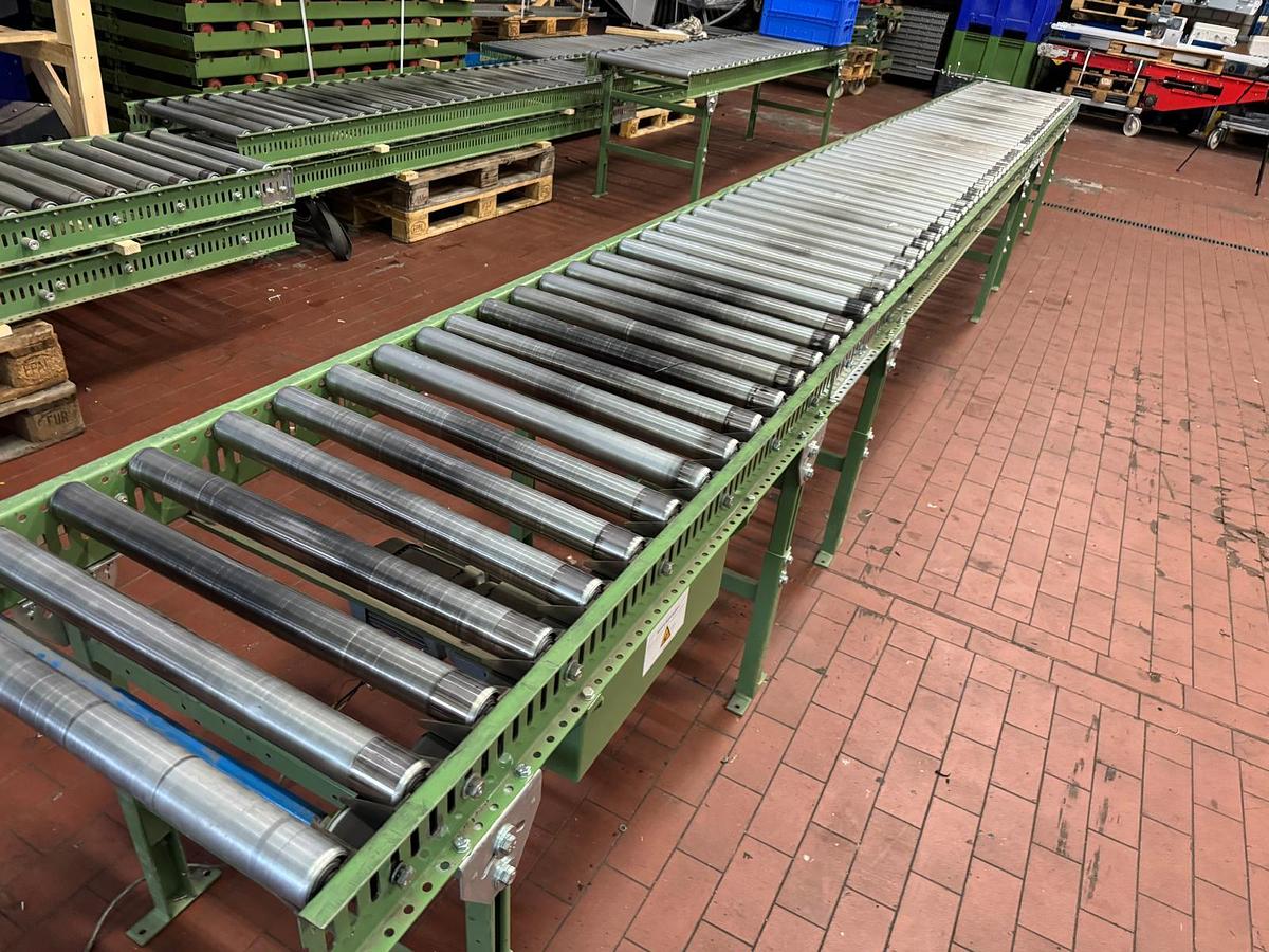 Used 2013  Rollenbahn/Rollen/Förderbahn mit Flachriemen Antrieb