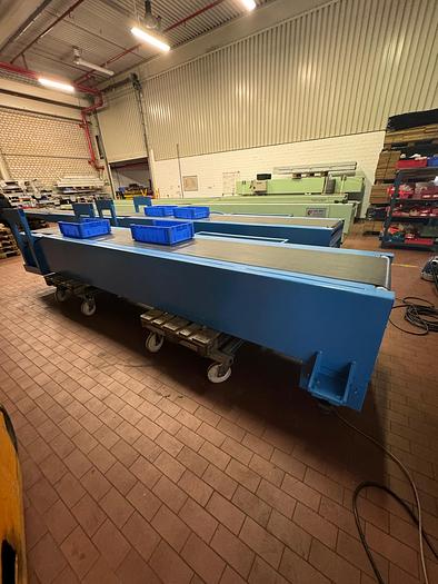 Used Caljan Teleskopförderer/ Beladeteleskop/ Teleskopgurtförderer