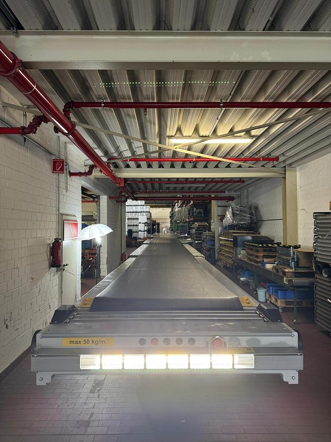 Used 2017 Caljan Teleskopförderer/Gurtbandförderer ca. 22,8 Meter (ausgefahren)