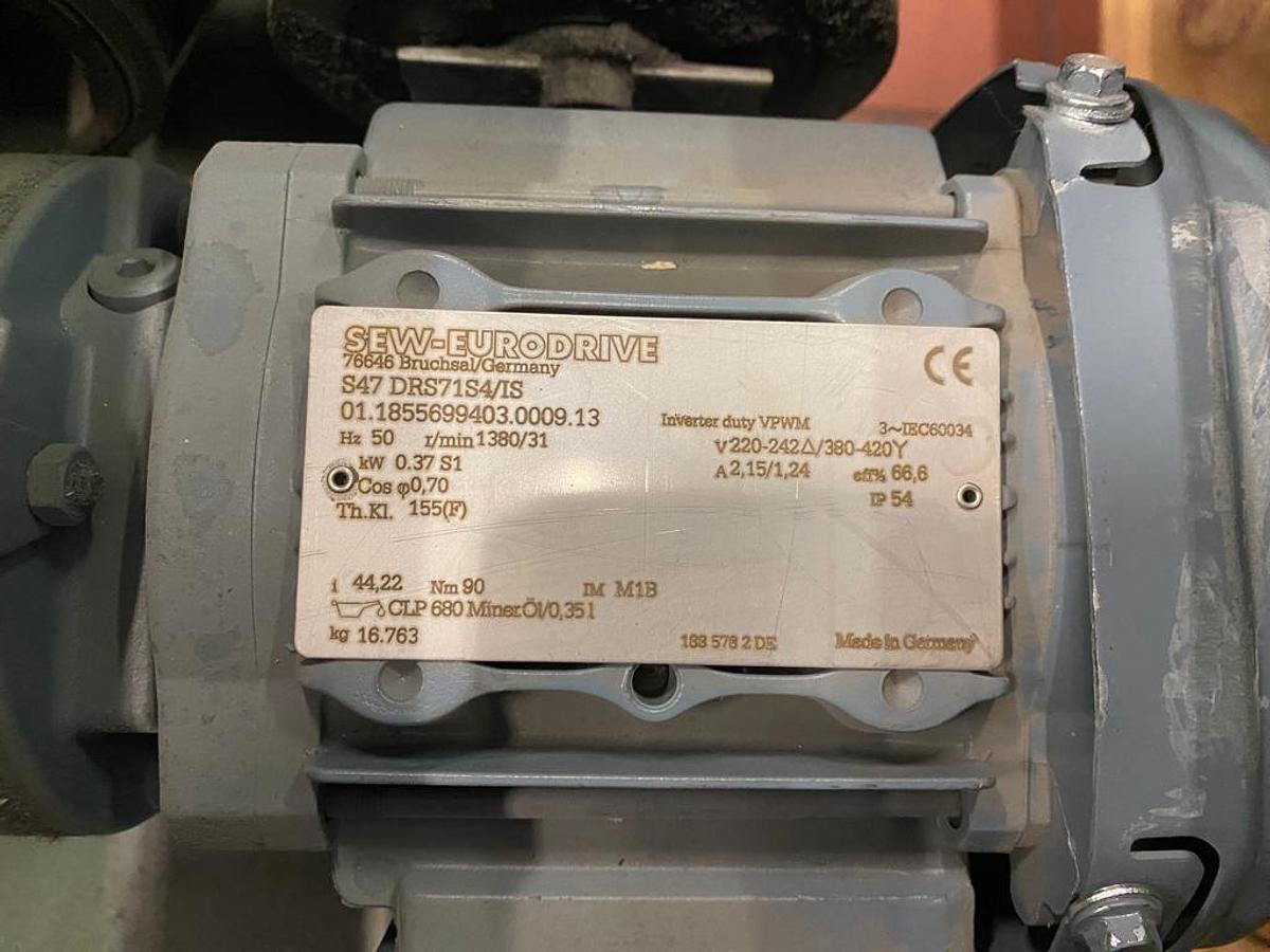 Used AMI Fördertechnik Rollenbahn mit Antrieb