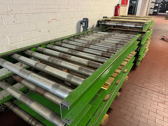 Gebraucht Gebhardt Gebhardt Palettenrollenbahn/ Rollenbahn/ Palettenfördertechnik mit Antrieb