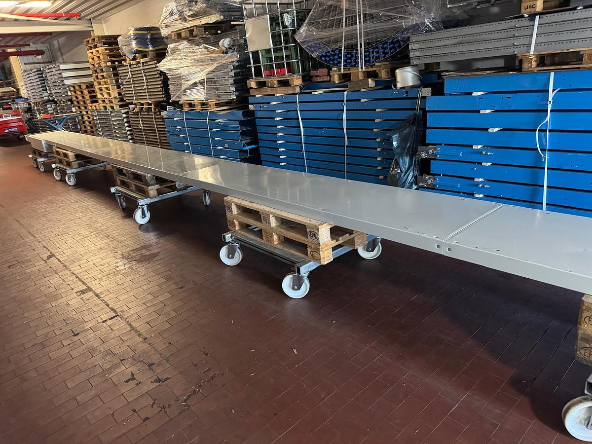 Used 2016 AMI Fördertechnik Gurtbandförderer, Förderband, Gurtband 9,77 m