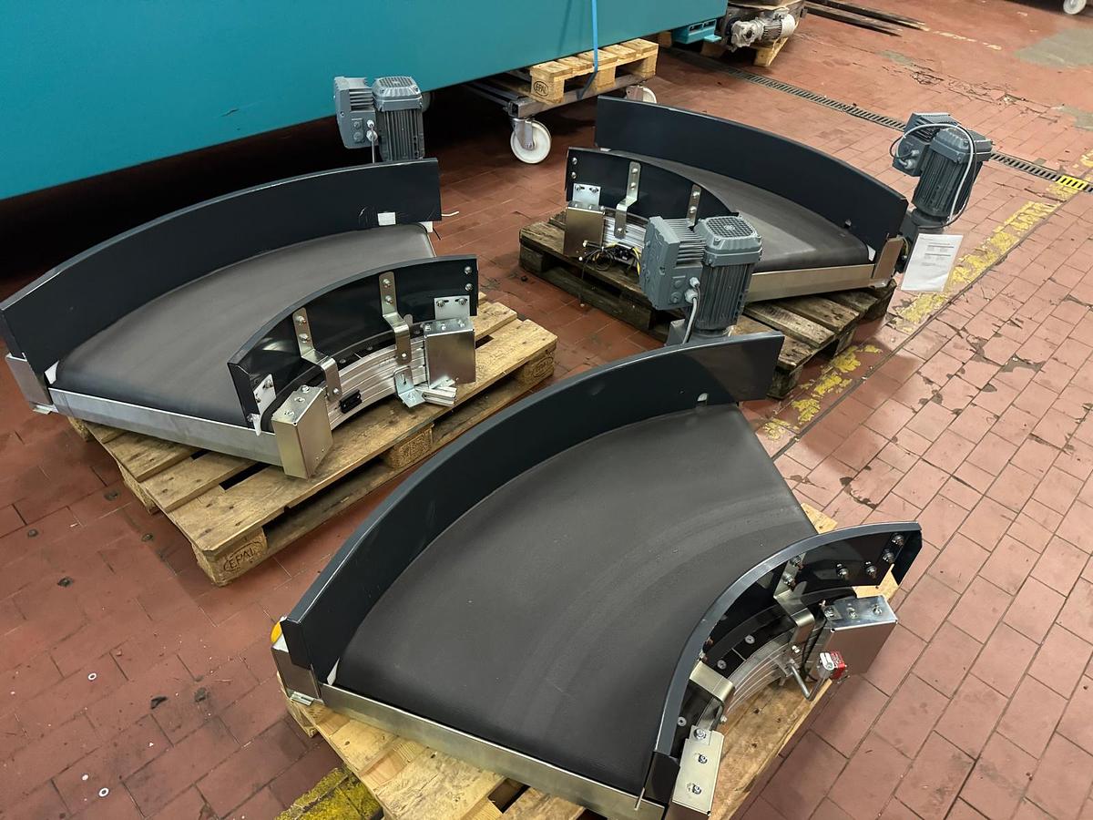 Used 2020 Transnorm Gurtbandförderkurve, Förderbandkurve 60 Grad