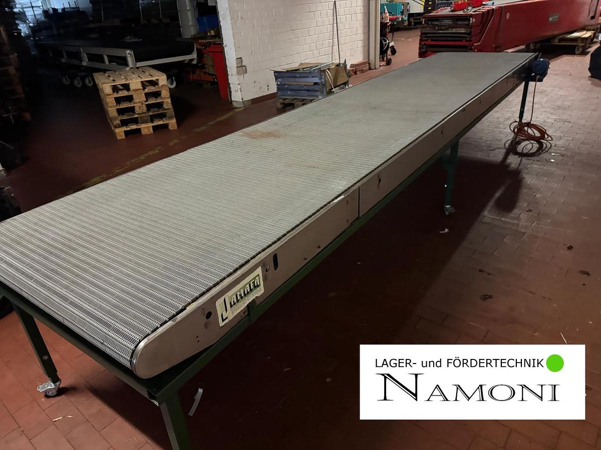 Used Jamafa Kunststoffmodulband/Gurtförderer