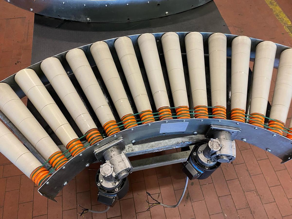 Used Soco Systems 90 Grad Rollenbahnkurve