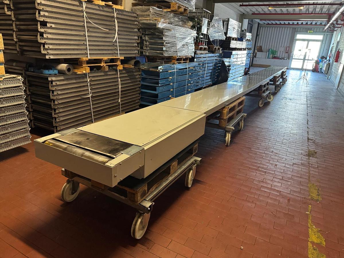 Used 2016 AMI Fördertechnik Gurtbandförderer, Förderband, Gurtband 9,77 m