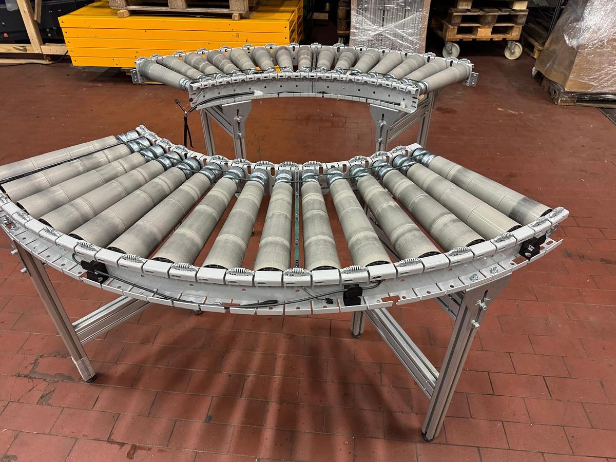 Used 2010 Schäfer Rollenbahnkurve/Rollen/90 Grad Kurve