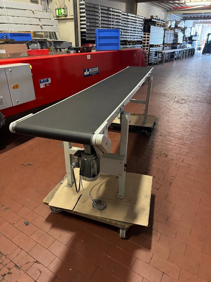 Used Schunk Gurtbandförderer, Gurtband, Förderband 3070 mm