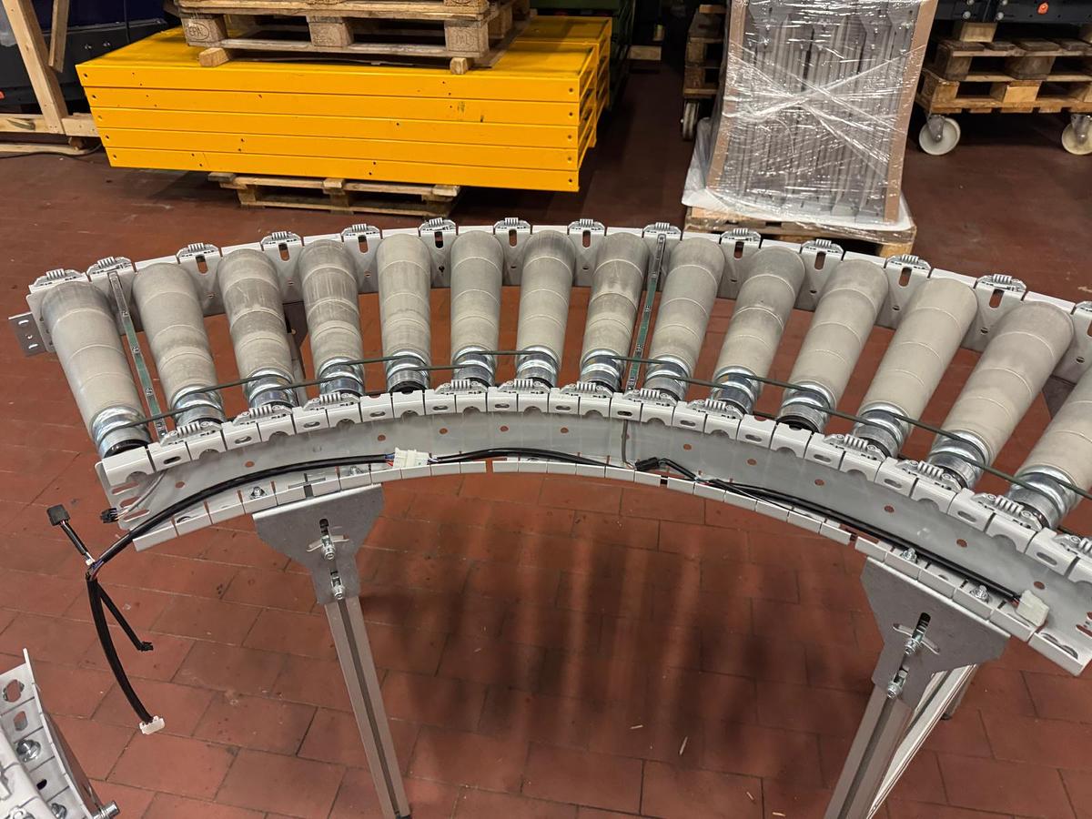 Used 2010 Schäfer Rollenbahnkurve/Rollen/90 Grad Kurve