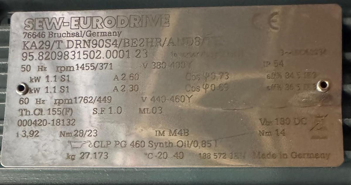 Used 2023 Vanderlande Gurtbandkurve/ Förderkurve 45 Grad -neuwertig