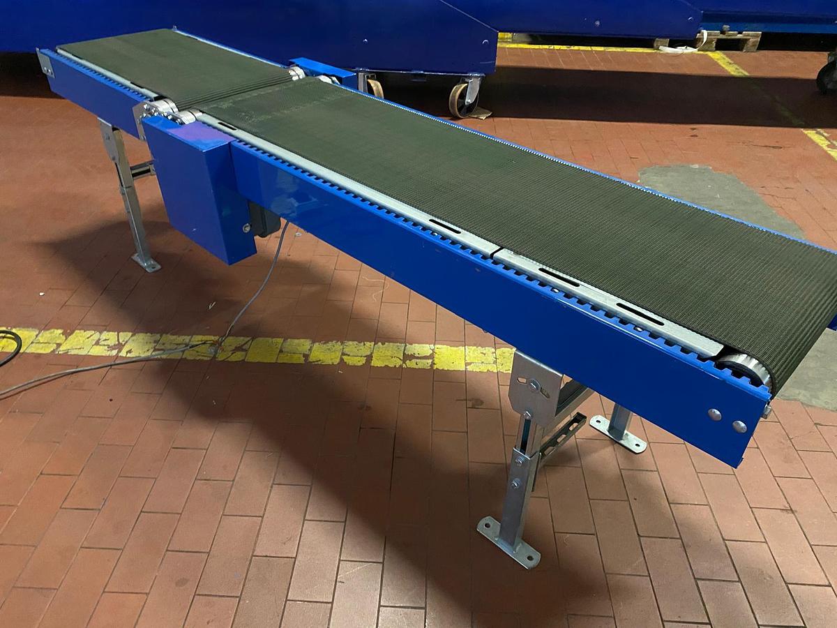 Used Steigband Gurtförderer Förderband Overbeck