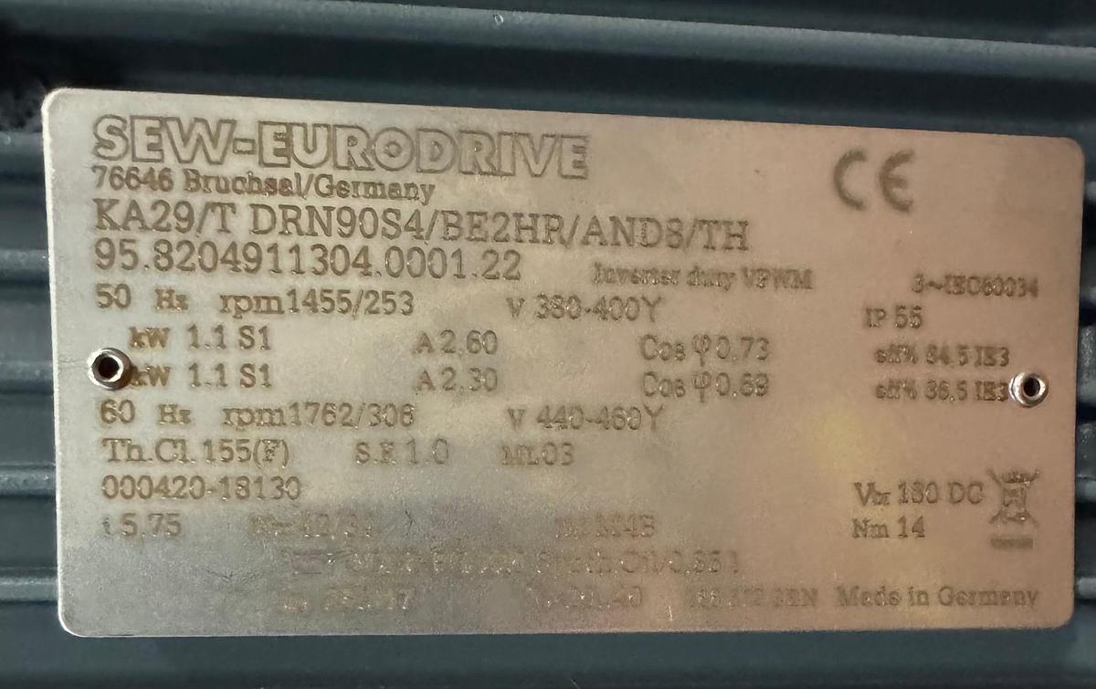 Used Vanderlande Gurtbandkurve 90 Grad - neuwertig - 