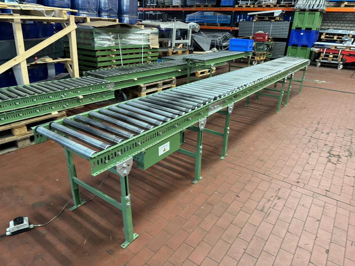 Used 2013  Rollenbahn/Rollen/Förderbahn mit Flachriemen Antrieb